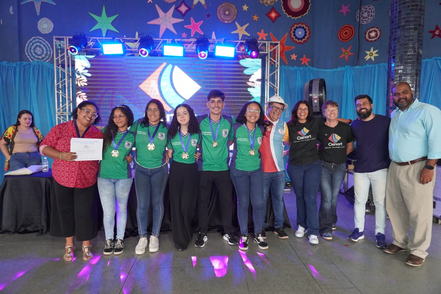 Centro de Excelência Professor Hamilton Alves Rocha de São Cristóvão recebeu quarto lugar na categoria ensino médio