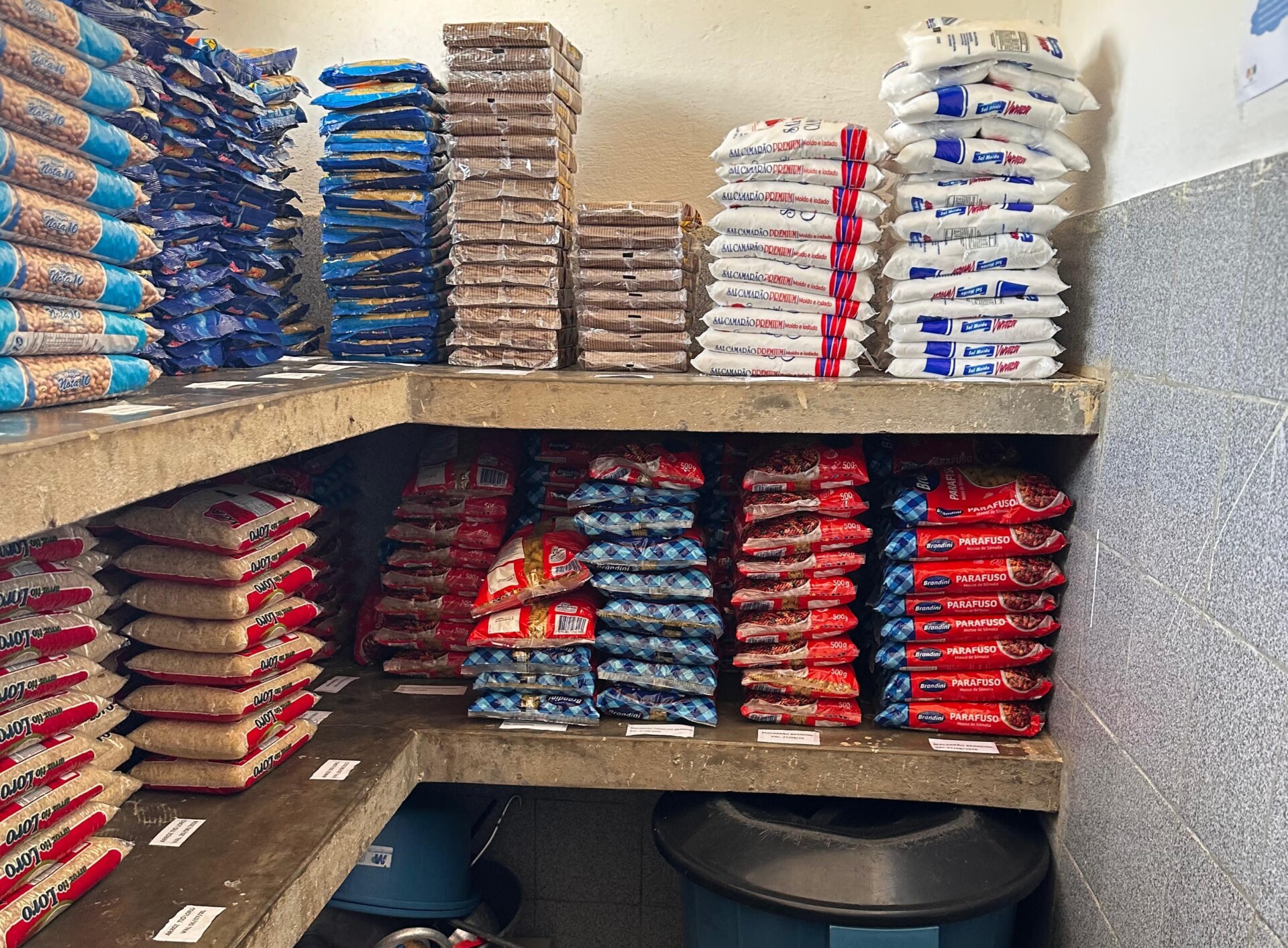 Armazenamento dos alimentos