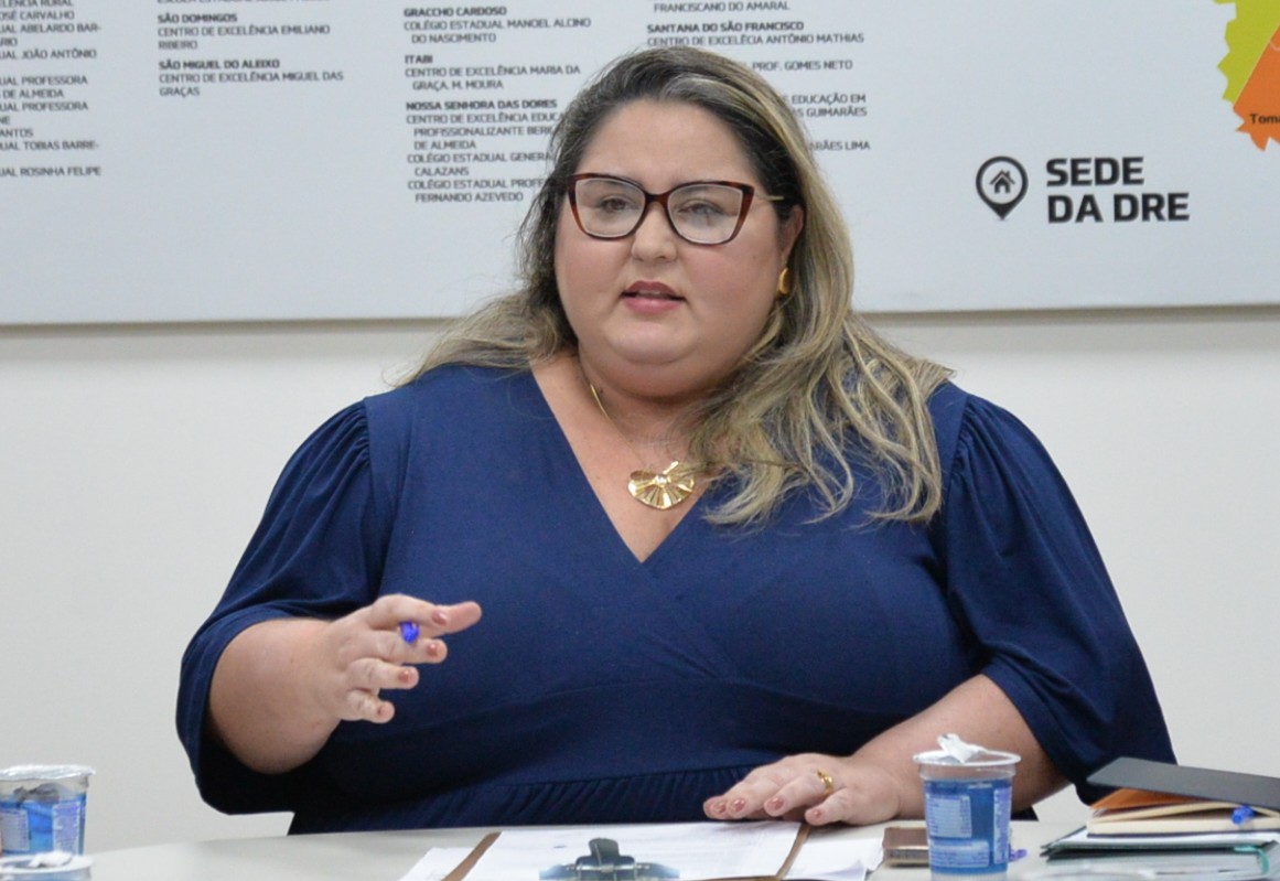 Lucileide Rodrigues, diretora do Departamento de Alimentação Escolar