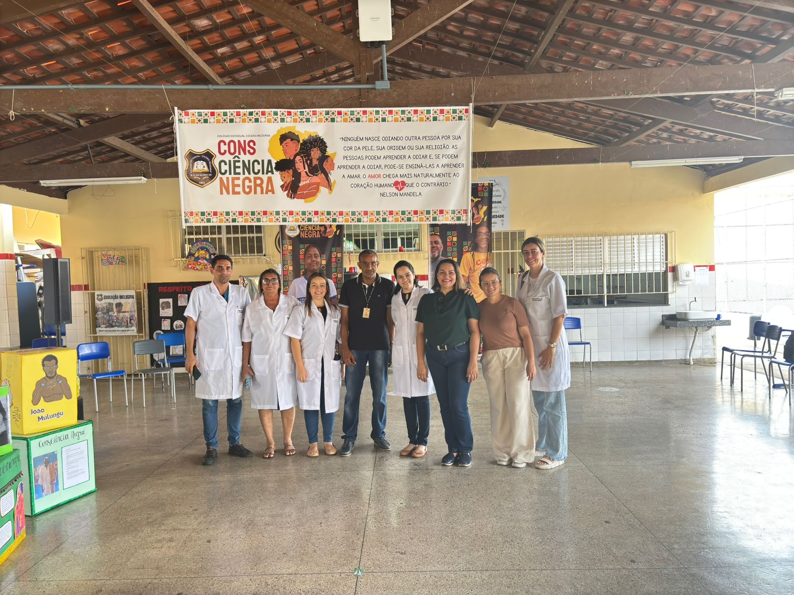 Visita ao Colégio Estadual Cícero Bezerra