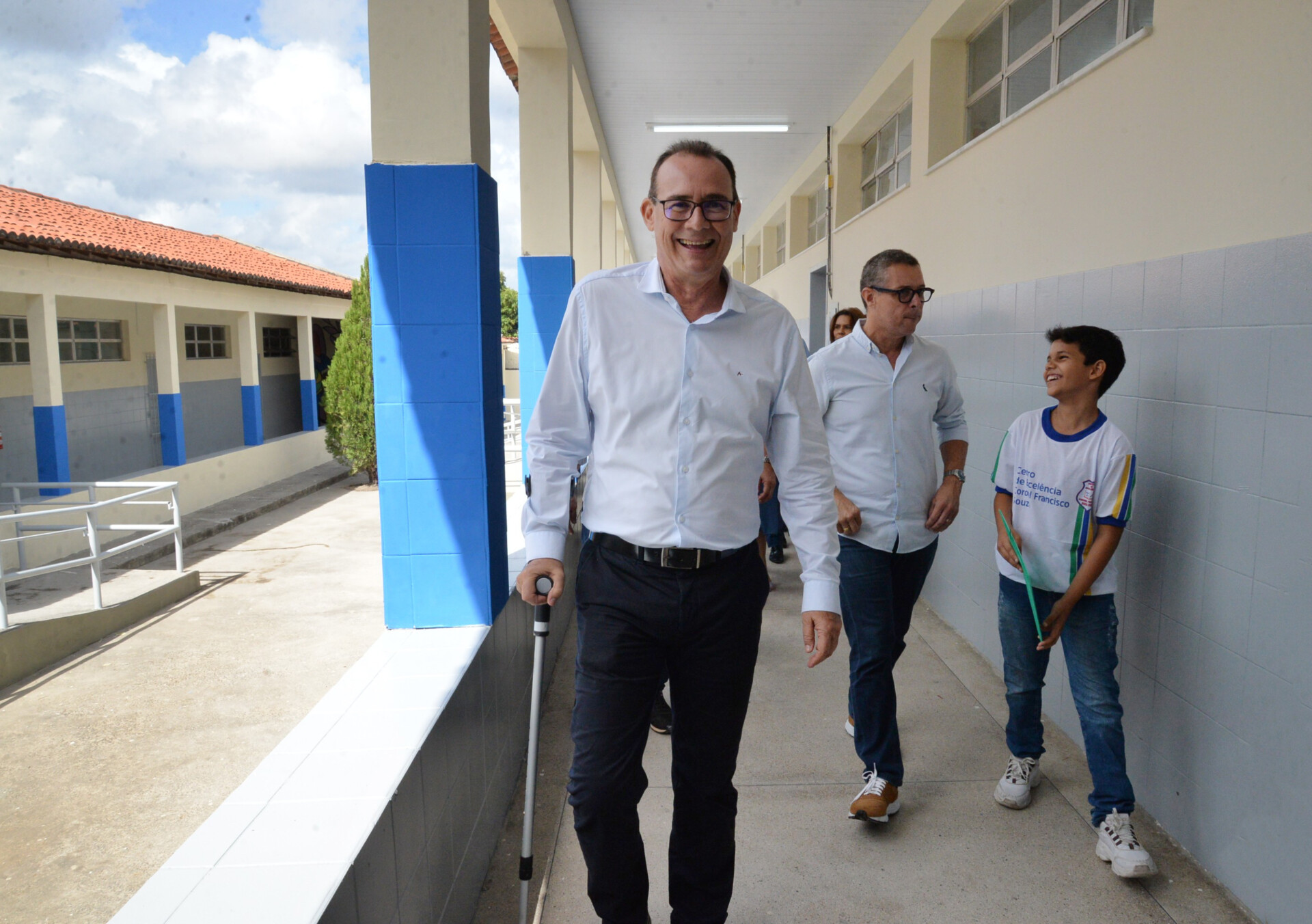 Zezinho Sobral, secretario de estado da educação de Sergipe