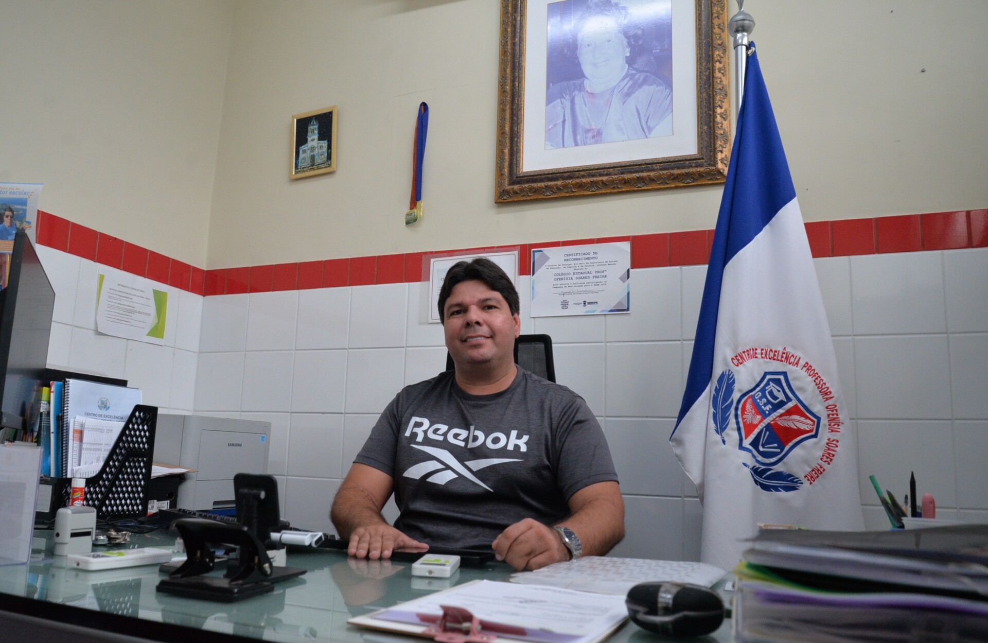 Dayvid Figueiredo, diretor do Centro de Excelência Professora Ofenísia Freire Soares