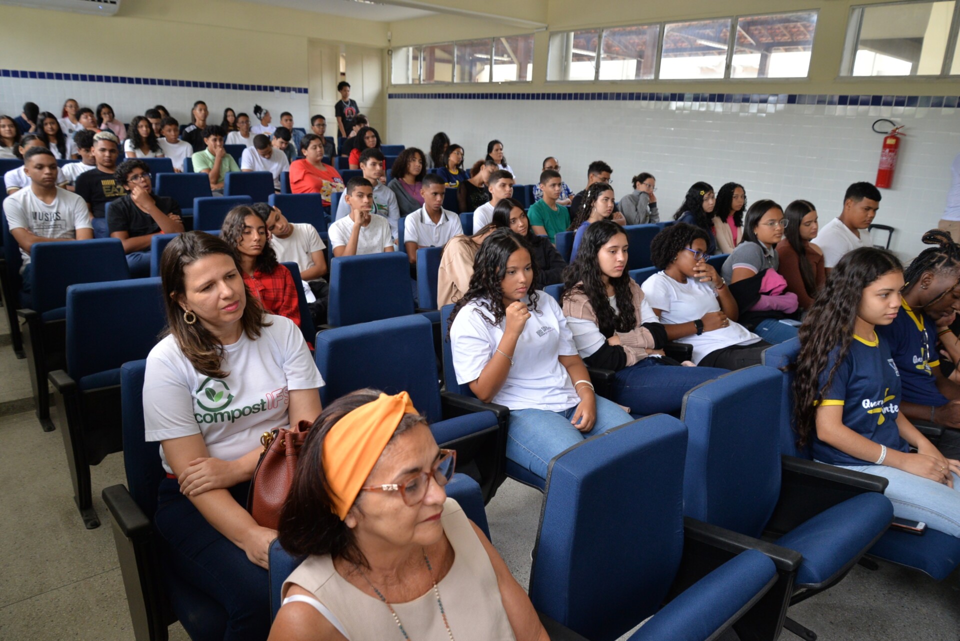 Acolhimento dos novos estudantes_ foto Maria Odilia