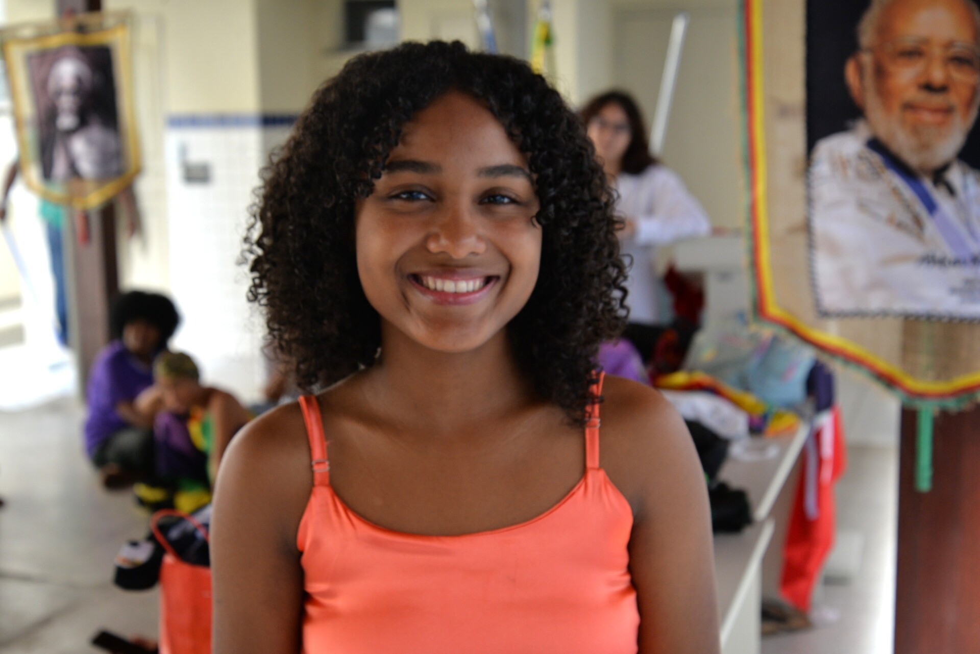 Joyce Gabriela é integrante do Grupo ParlaCênico de Teatro_foto Maria Odília