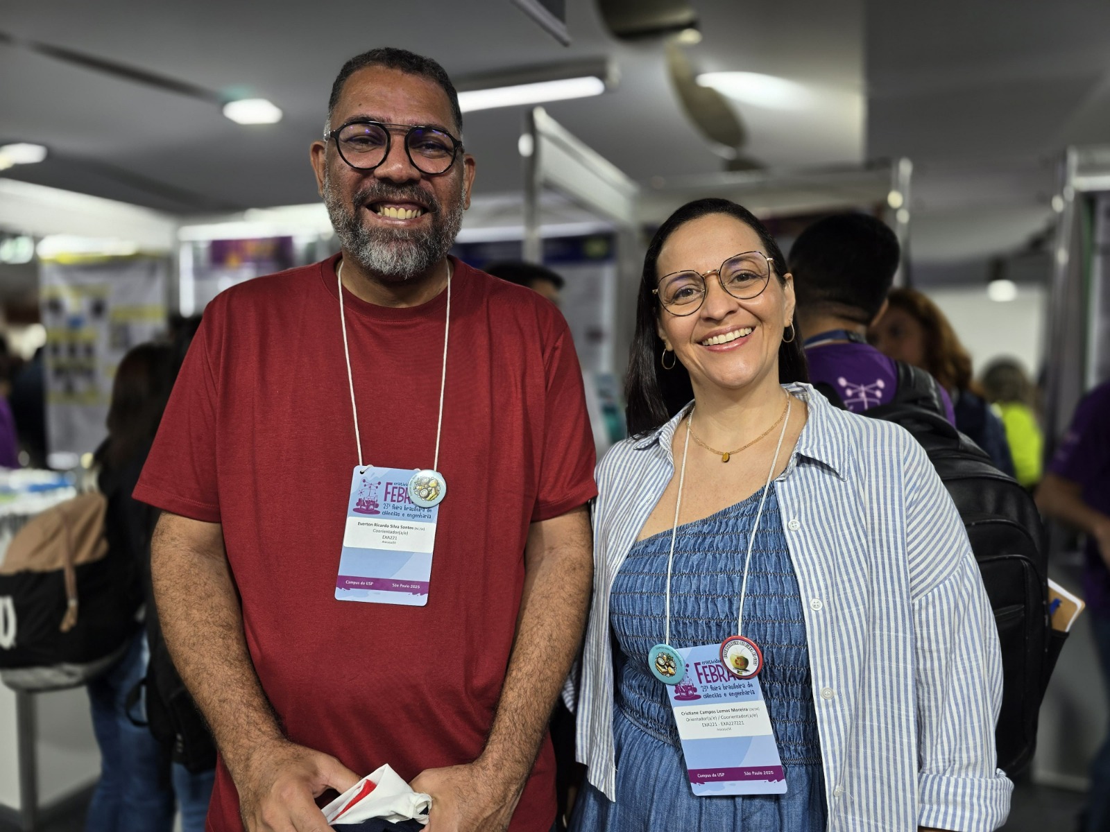 Professor Everton e Cristiane