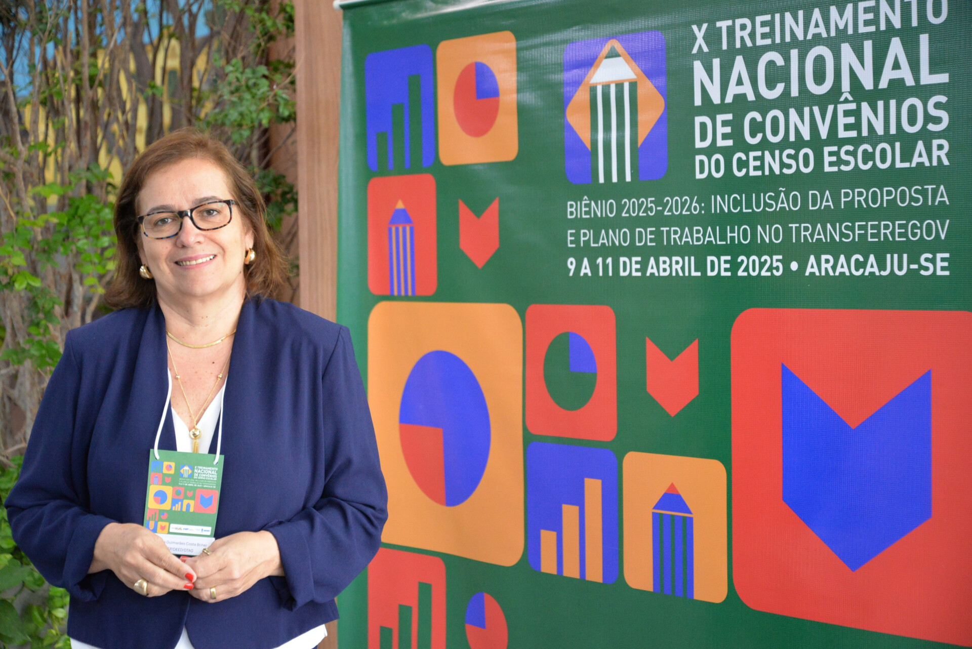 Chefe de Gabinete da Diretoria de Estatisticas esudacionais do Inep, Luciana brinner