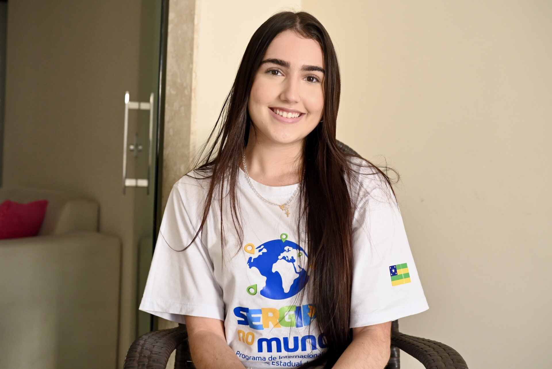 Estudante Maria Júlia do Nascimento Oliveira
