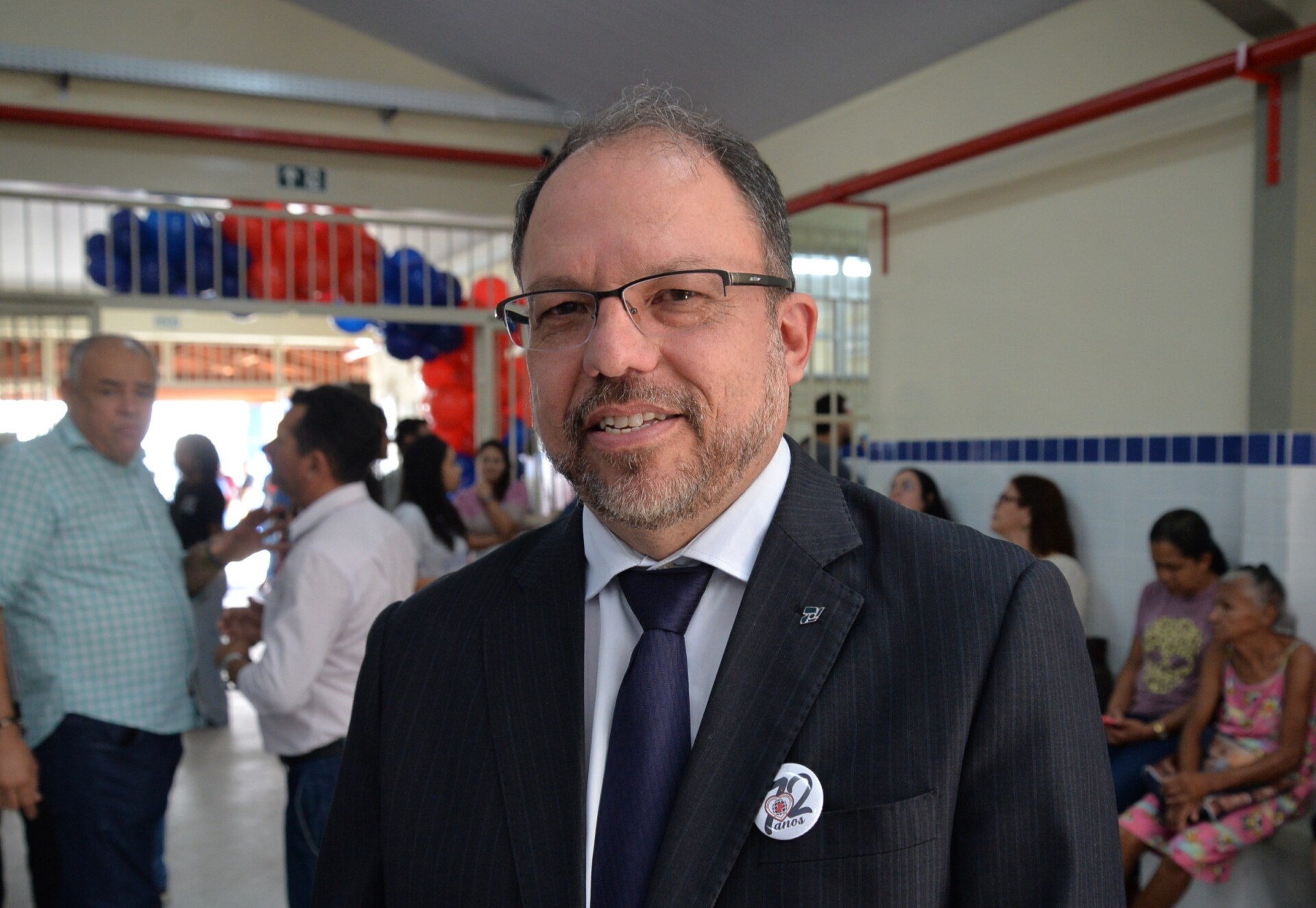 André Ricardo, delegado da Receita Federal, que contribuiu com os celulares aos estudantes