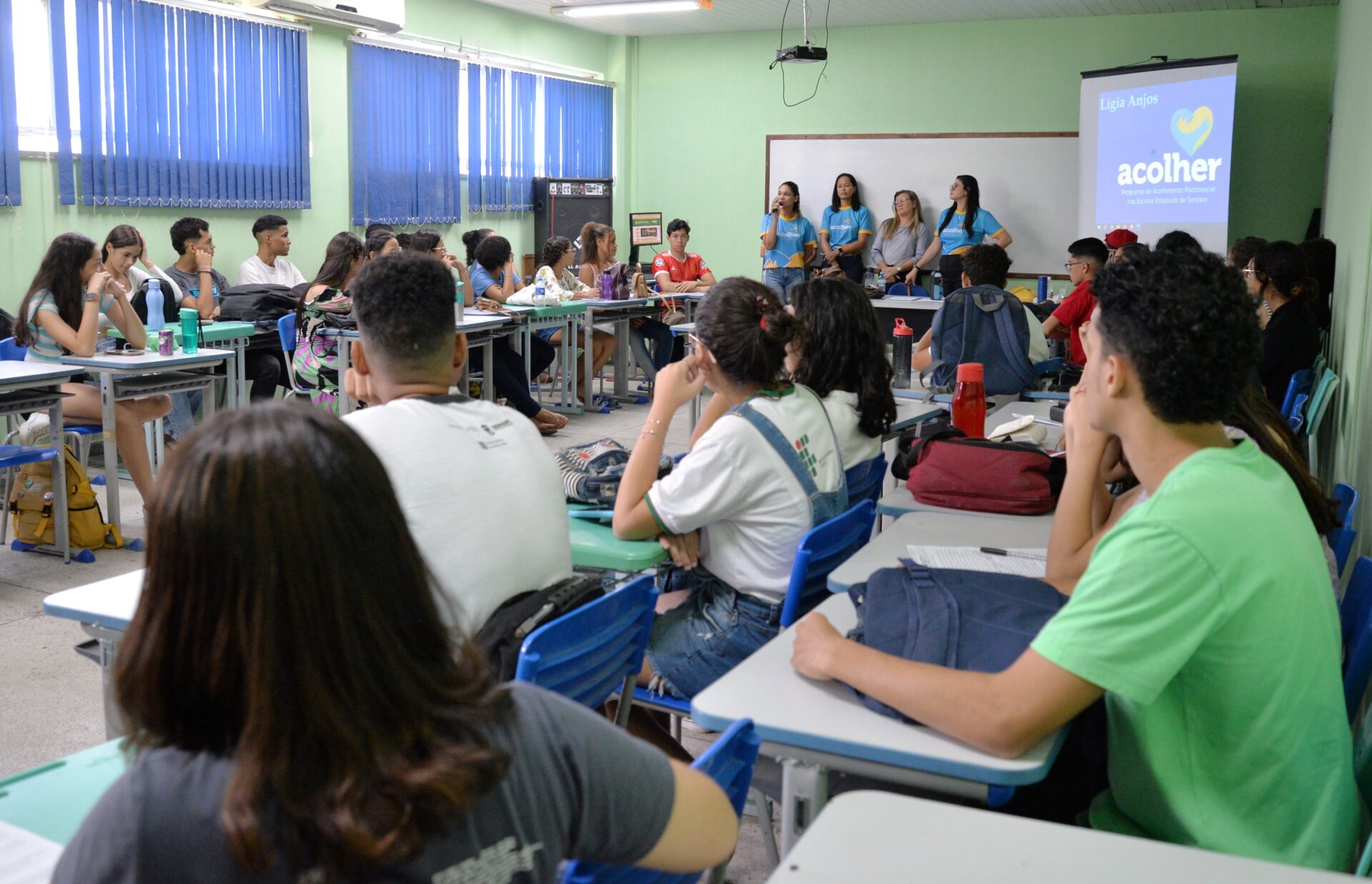 Apresentação da equipe do Programa Acolher