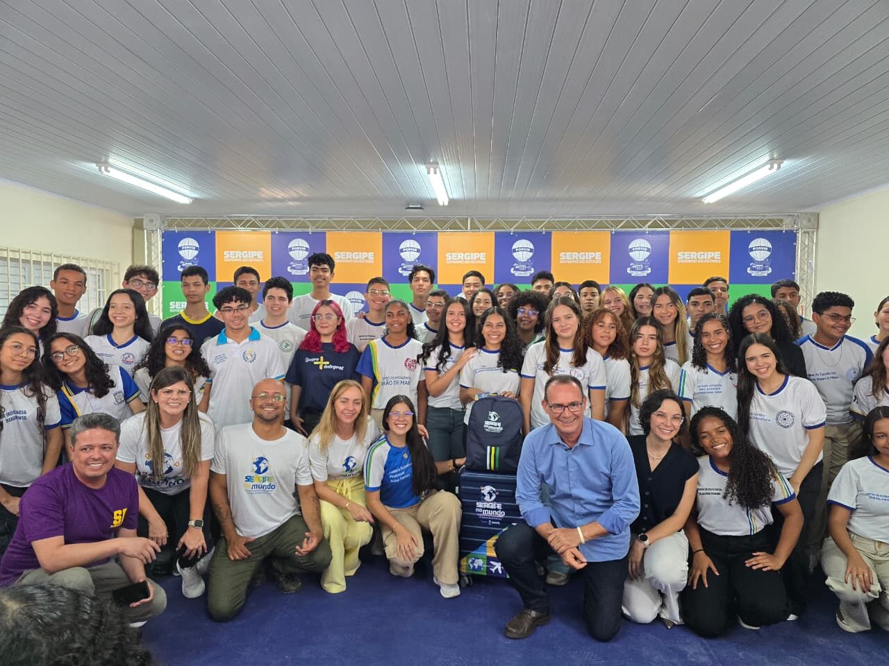 Cinquenta alunos embarcam no dia 6 e 26 de setembro por meio do programa Sergipe no Mundo