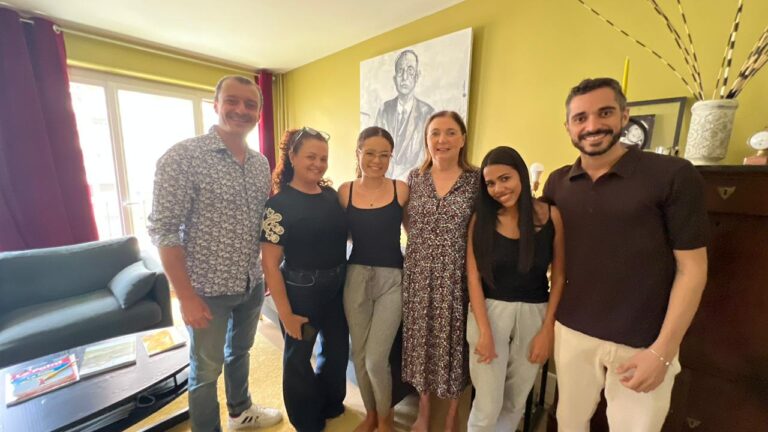 Host Family de Lyon recebe equipe da Seed