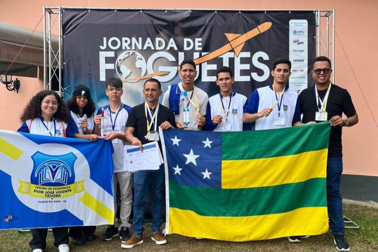 Escolas sergipanas participam da 75ª Jornada de Foguetes no Rio de Janeiro