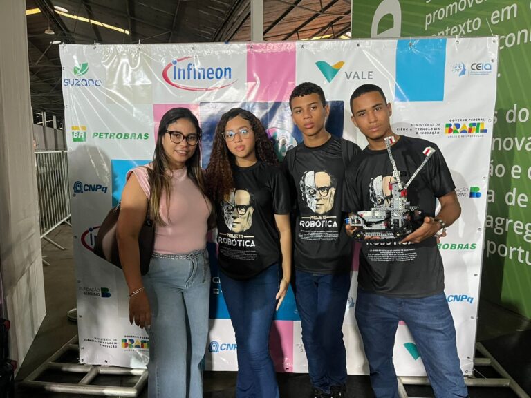 Alunos do Edelzio Vieira de Melo, de Capela, representam Sergipe na Olimpíada Brasileira de Robótica