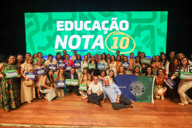 Educação Nota 10 celebra esforço e dedicação de quem transforma ensino público em Sergipe