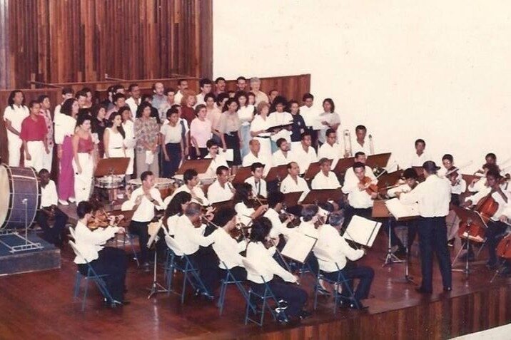 Apresentação de alunos do CMSE