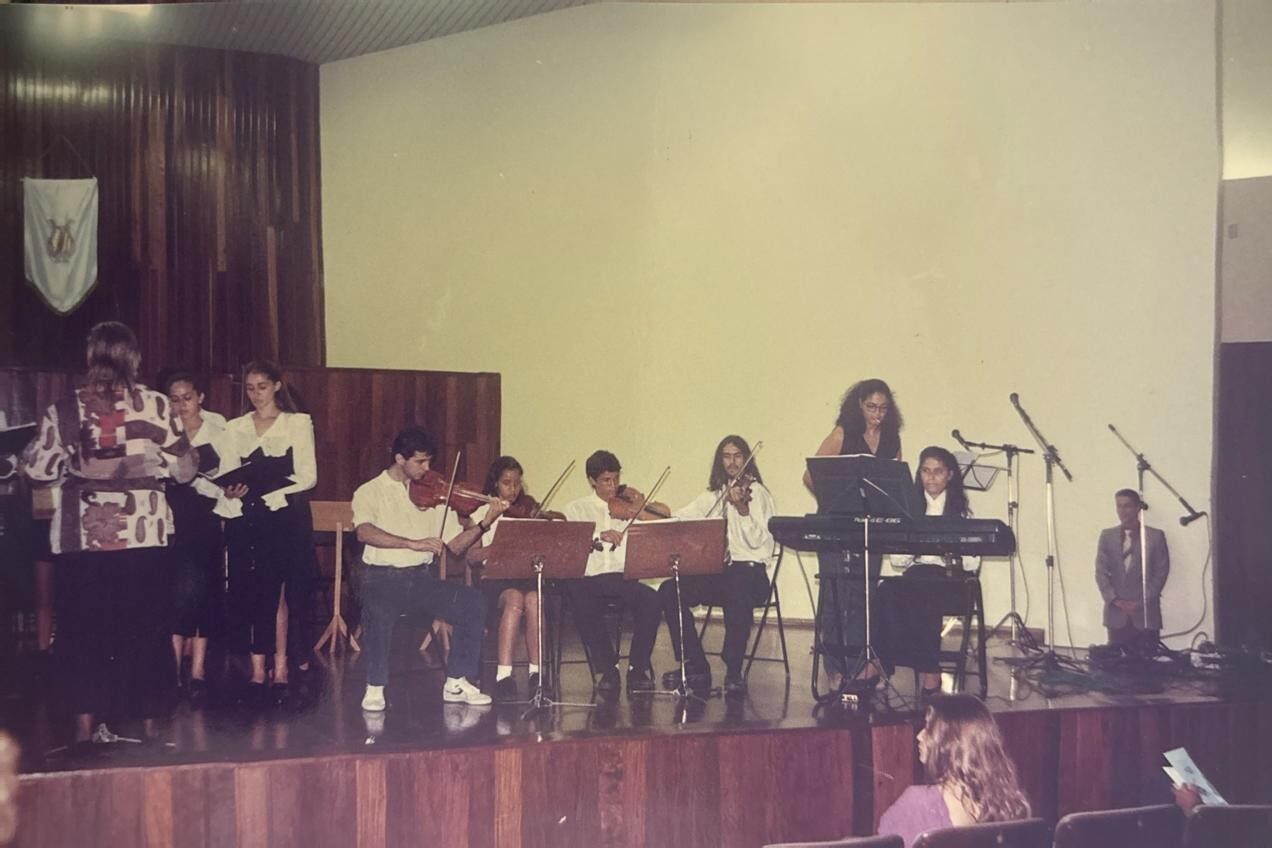 Apresentação de alunos do CMSE