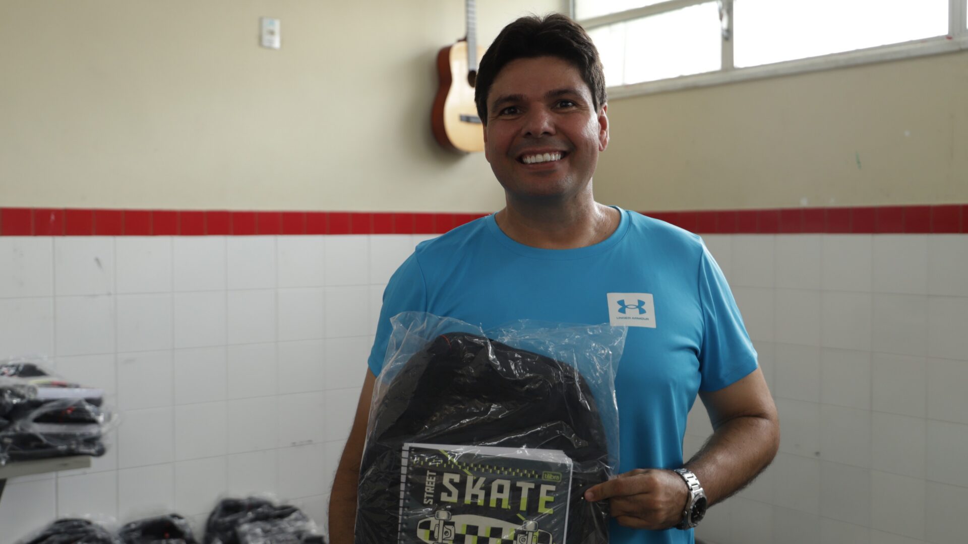 Dayvid Dennis Azevedo, diretor do Ofenísia Freire