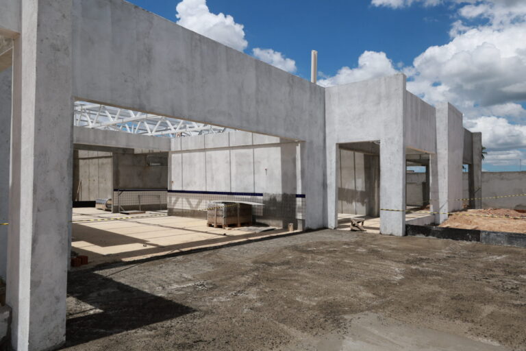 Construção da creche-escola de Boquim