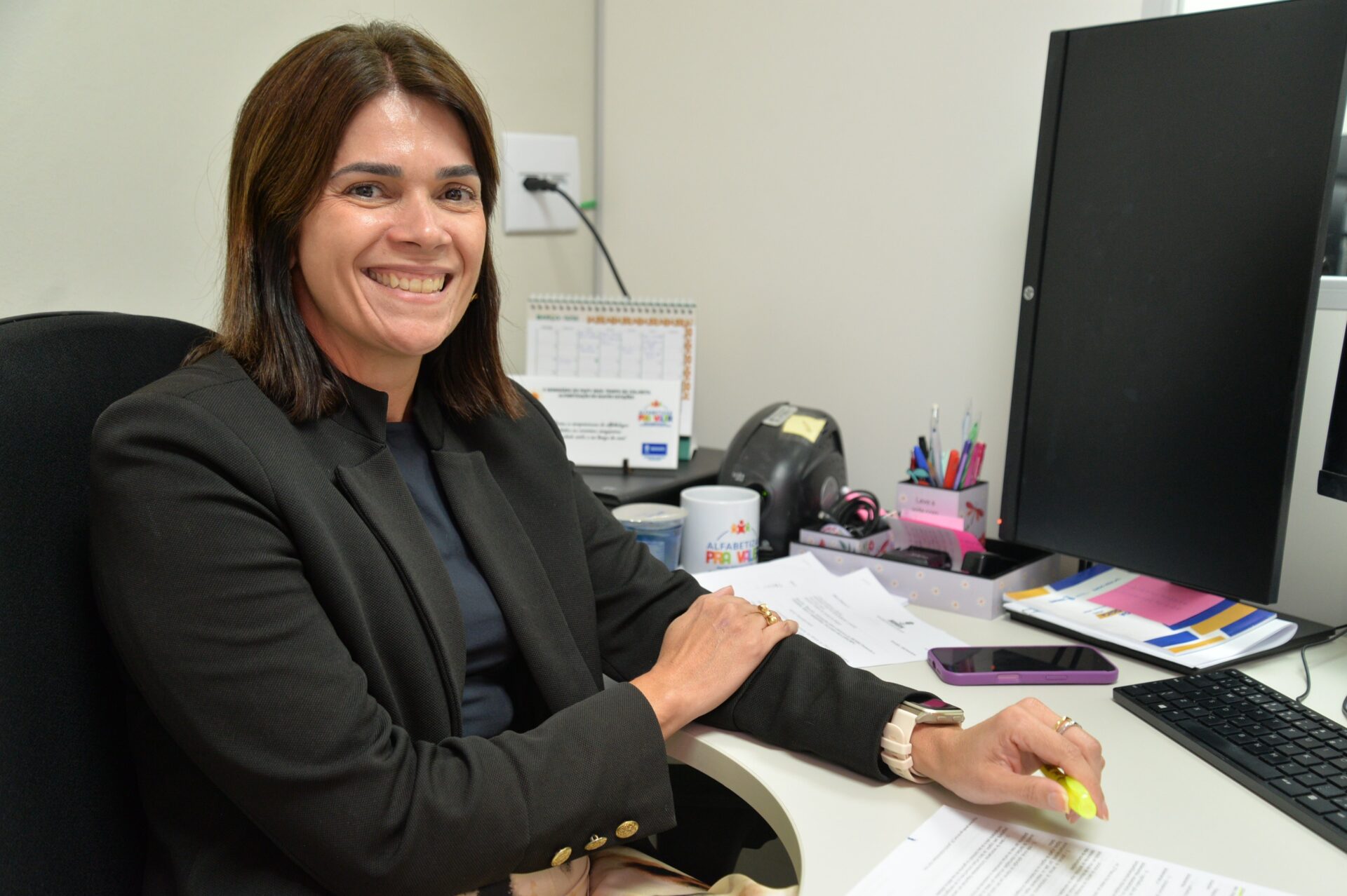 Flávia Gama, assessoria jurídica da Seed