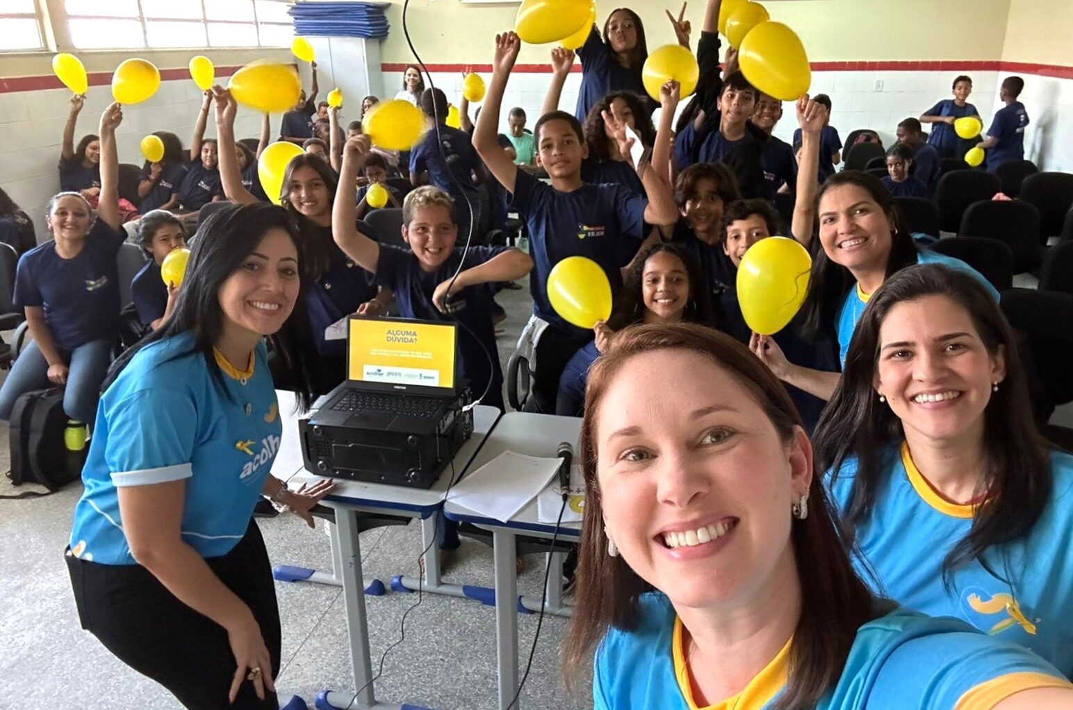 Ação do Programa Acolher
