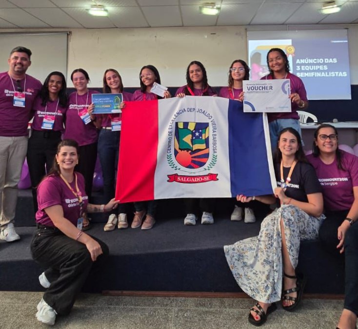Equipe Girls Patrol do centro de excelencia Deputado Joaldo vieira Barbosa
