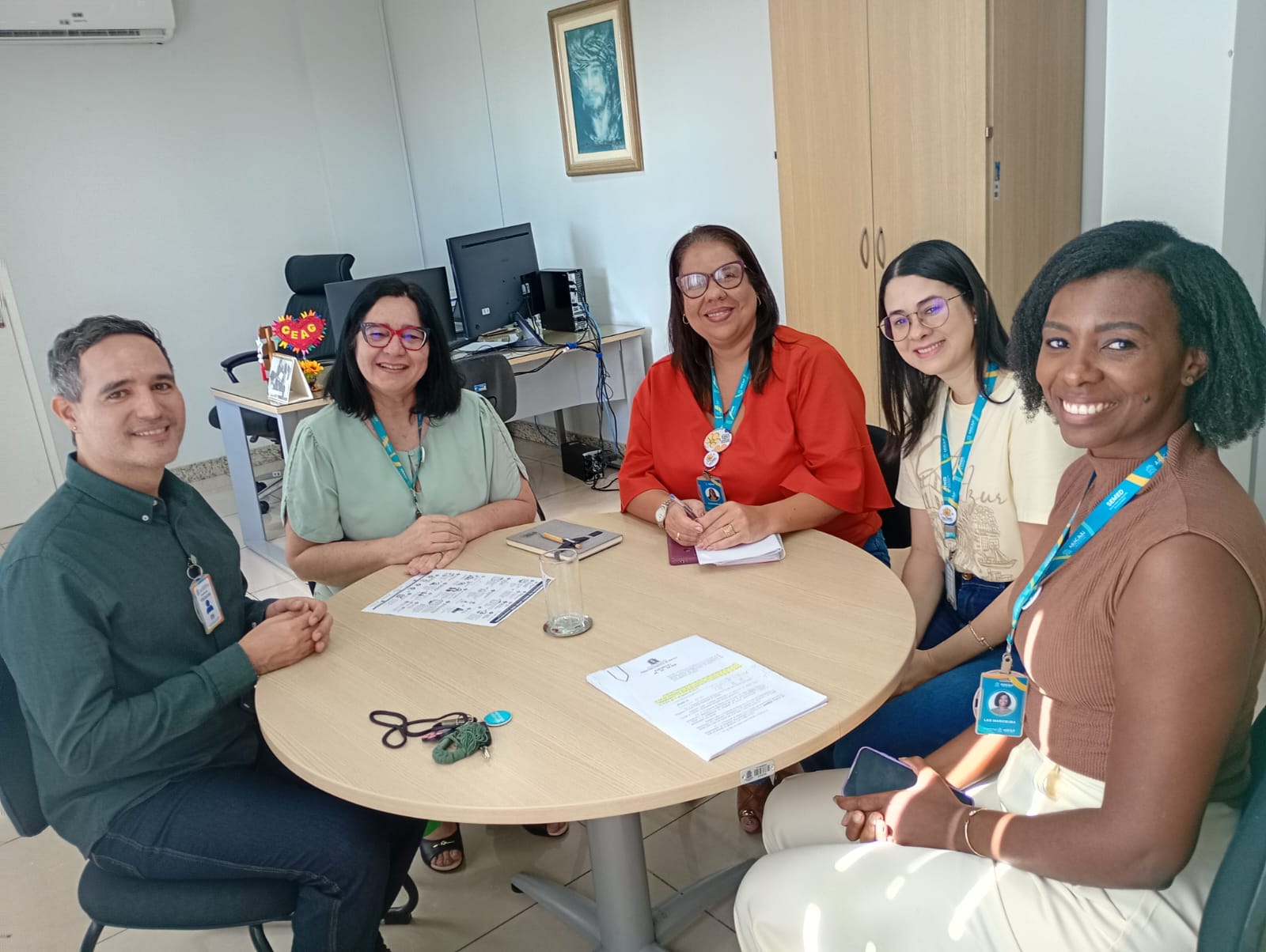 Reunião entre as coordenações estadual e municipal de Aracaju