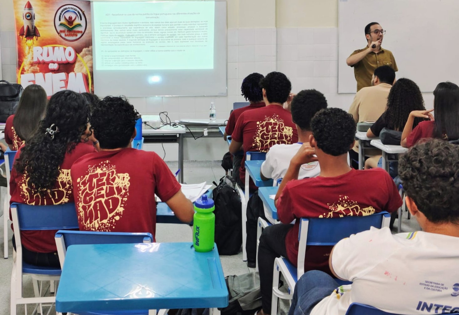 Aulões com professores convidados dentro do projeto Start