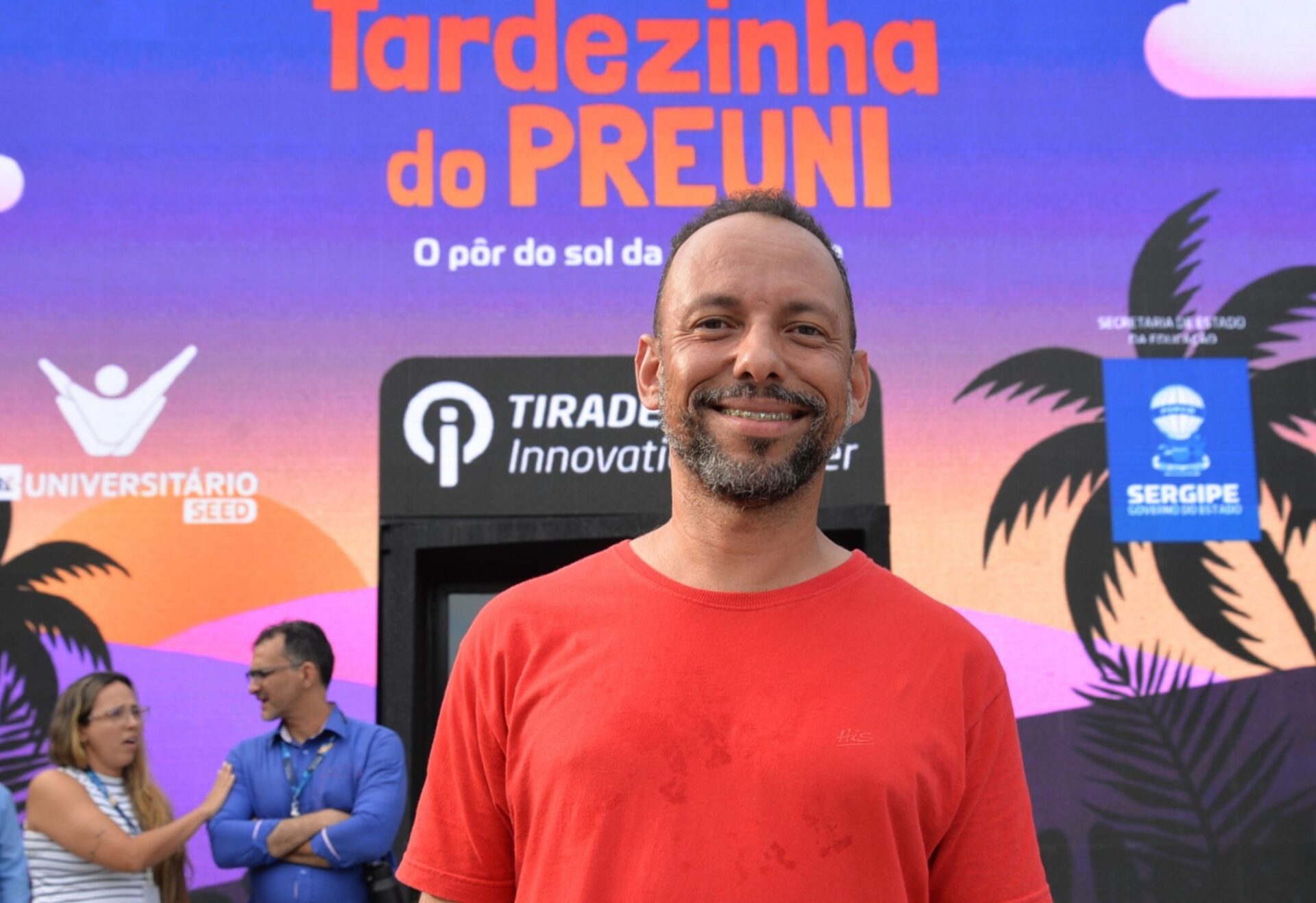Anderson Santana profressor José Figueiredo